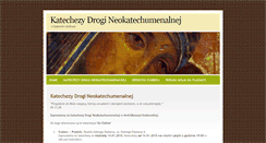 Desktop Screenshot of katechezyneo.pl